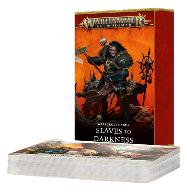 WARSCROLL CARD: SLAVES TO DARKNESS